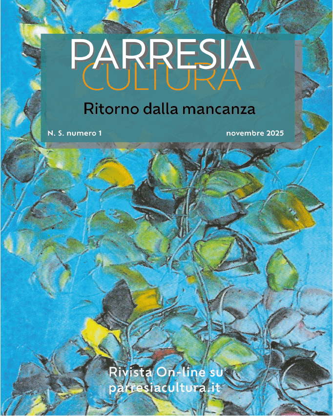 Parresia Cultura Rivista numero 1 Novembre 2025